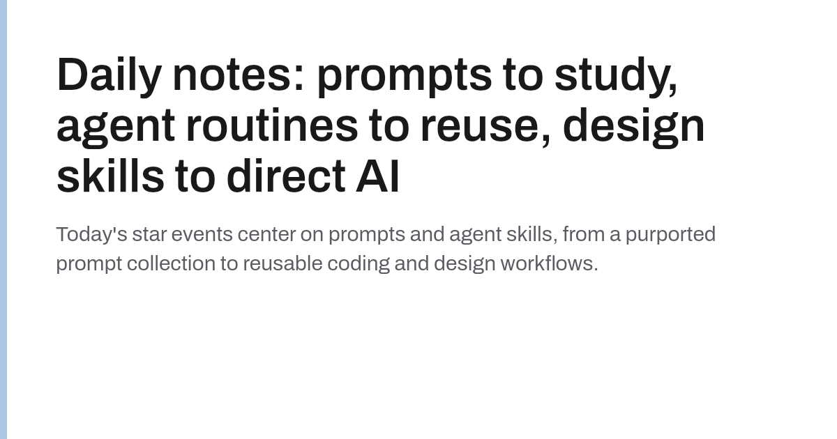 GitHub trending, June 14, 2026 morning report: prompt leaks lead, agent ...