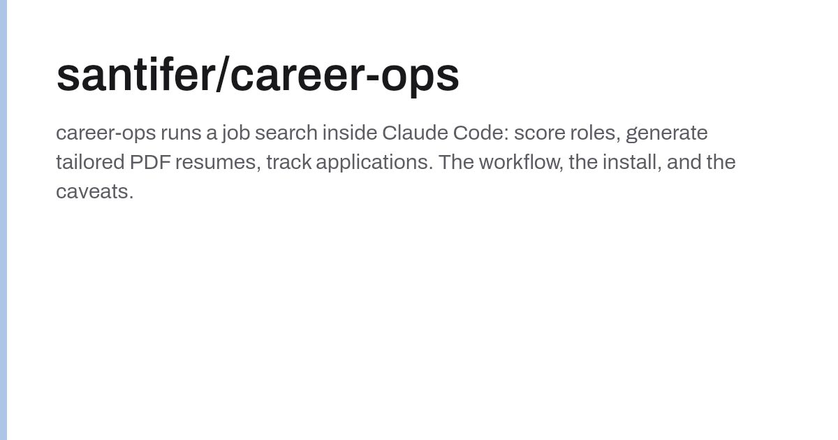 how to execute javascript code Images High Quality... santifer/career-ops: a job search run as a Claude Code application ...